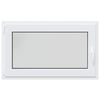vidaXL Basement Window "RISOR" 100x60 cm Tilt&Turn DIN Left White