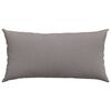 vidaXL Sofa Pillows 2 pcs Taupe 80 x 40 cm Fabric