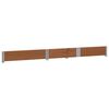 vidaXL Pallet Collar Brown 150x50 cm Solid Wood Pine