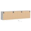 vidaXL TV Wall Cabinet with LED Grey Sonoma 180x31x45 cm