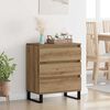 vidaXL Sideboard Artisan Oak 60 x 35 x 70 cm Engineered Wood