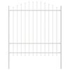 vidaXL Garden Fence WOERDEN 7 pcs 170 x 215 cm Powder-Coated Steel