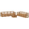 vidaXL Sofa Sets 9 pcs Solid Acacia Wood