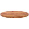 vidaXL Table Top &Oslash;60x3.8 cm Round Solid Wood Acacia
