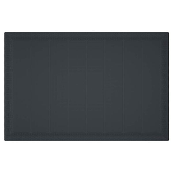 vidaXL Garden Dining Set 7 pcs Anthracite Polt rattan