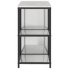 vidaXL Kitchen Storage Set with Shelf 2 pcs Silver Galvanised Steel
