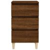 vidaXL Bedside Cabinet Brown Oak 40x35x70 cm Engineered Wood