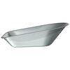 vidaXL Wheelbarrow Tray Replacement Silver 90 x 63 x 28 cm Steel