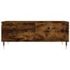 vidaXL Coffee Table Smoked Oak 90x50x36.5 cm Engineered Wood
