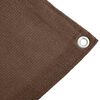 vidaXL Tent Carpet 400x400 cm Brown