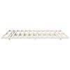 vidaXL Floor Bed Frame White 160 x 210 cm Solid pine wood