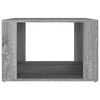 vidaXL Bedside Table Grey Sonoma 57x55x36 cm Engineered Wood