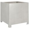 vidaXL Garden Planters 2 pcs 40x40x40 cm Stainless Steel