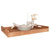 House Nordic Tray Christina with Handles Natural