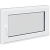 vidaXL Basement Window "RISOR" 100x70 cm Tilt&Turn DIN Right Anthracite