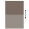vidaXL Roller Blind Blackout Coffee 150x230 cm Fabric Width 146.6 cm Polyester