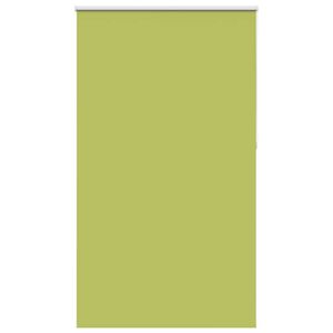 vidaXL Roller Blind Blackout Leaves Green 140x230 cm Fabric Width 136.6 cm Polyester