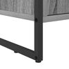 vidaXL Shoe Cabinet Grey Sonoma 79 x 36 x 100 cm Engineered Wood