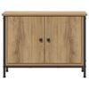 vidaXL TV Cabinet Artisan Oak 60 x 35 x 45 cm Engineered Wood