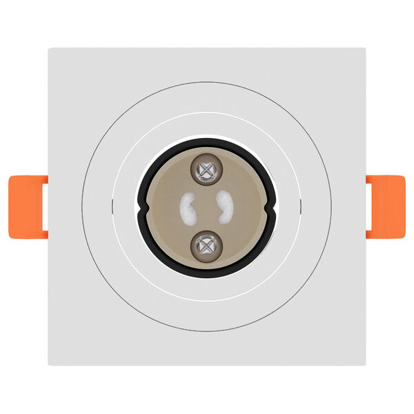 vidaXL Spotlights with Spotlights 6 pcs White 9 x 9 x cm Aluminium