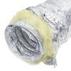vidaXL Ventilation Duct Insulated Aluminium 6 m &Oslash;15 cm