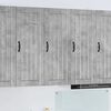 vidaXL Kitchen Cabinet Concrete Grey 40 x 31 x 100 cm Engineered Wood