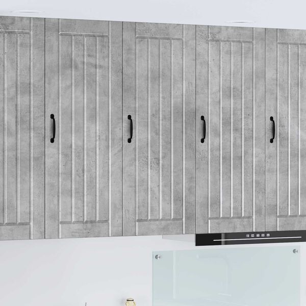 vidaXL Kitchen Cabinet Concrete Grey 40 x 31 x 100 cm Engineered Wood