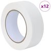 vidaXL Painter Masking Tapes 12 pcs White 38mm x 50m Paper