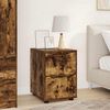 vidaXL Storage Cabinet Smoked Oak 40 x 48 x 57 cm Engineered Wood