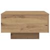 vidaXL Coffee Table Artisan Oak 55 x 55 x31 cm Engineered Wood
