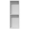 vidaXL Shower Niche White 60 x 20 x 9.5 cm Stainless Steel