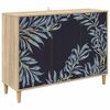 vidaXL Sideboard DOKKUM Sonoma 102 x 33 x 75 cm Engineered Wood