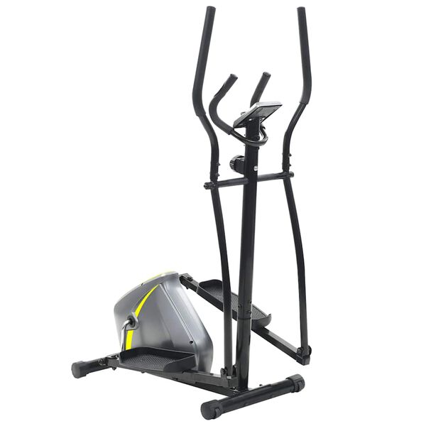 vidaXL Magnetic Elliptical Trainer with Pulse Measurement