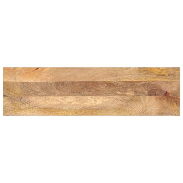 vidaXL Table Top 120x40x2.5 cm Rectangular Solid Wood Mango