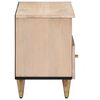 vidaXL TV Cabinet 80x33x46 cm Solid Wood Mango