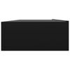 vidaXL TV Cabinet with LED Lights Black 120x35x15.5 cm
