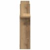 vidaXL Wall Shelves 2 pcs Artisian Oak 50x12x50 cm Engineered Wood
