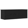 vidaXL Storage Box Black Oak 102 x 35 x 35 cm Engineered Wood