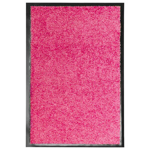 vidaXL Door Mat | Pink | Polyamide, PVC | Small | Non-slip | Door Mat