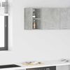 vidaXL Hanging Cabinet Concrete Grey 20 x 29.5 x 40 cm Engineered Wood