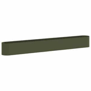 vidaXL Raised Garden Bed Olive Green 360 x 40x 40 cm