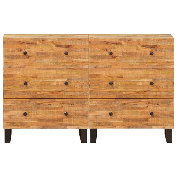 vidaXL Sideboard Brown Solid Mango Wood