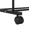 vidaXL Clothes Rack Plain Black 80 x 53 x 156 cm