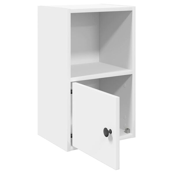 vidaXL Bookcase White 31x24x52 cm Engineered Wood