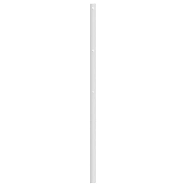 vidaXL Metal Replace Headboard White 107 cm