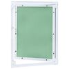 vidaXL Access Panel White 55 x 65 cm Aluminium and Plasterboard
