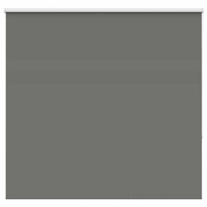 vidaXL Roller Blind Blackout Grey 145x150 cm Fabric Width 141.6 cm Polyester