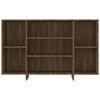 vidaXL Sideboard Brown Oak 120x30x75 cm Engineered Wood