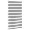 vidaXL Zebra Blind 90 x 150 cm Grey
