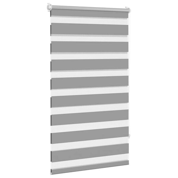 vidaXL Zebra Blind 90 x 150 cm Grey
